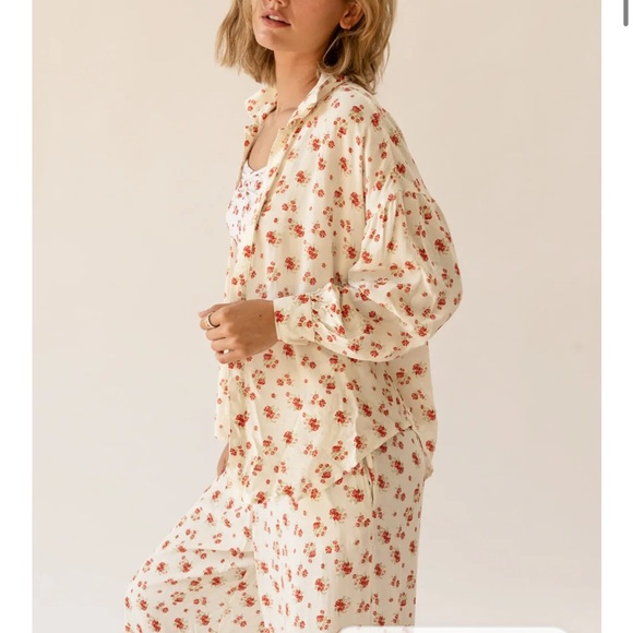 Dippin Daisy's Olivia Top and Pajama Pant Set Sz M - Picture 9 of 9